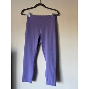 Lululemon Wunder Train High-Rise Crop 23" Wmen Sze 10 Lavender Purple Athleisure